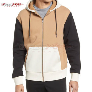 Sweat à capuche zippé de marque Basics pour hommes avec un tissu doux au toucher et un sweat à capuche classique Style athlétique Basics Sweat à capuche zippé pour hommes - Product Image 6