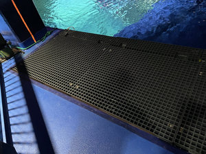 FRP Micro Mesh Grating Composite Resin Price Walk Side Using Grid Type Best FRP Grating Plate Anti-corrosion Vietnam - Product Image 3