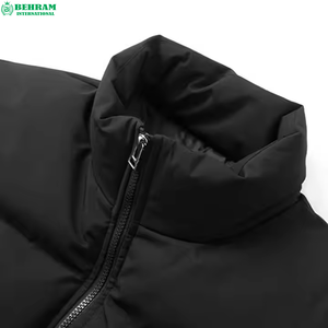 Veste en duvet d'hiver vierge à imprimé intégral pour hommes Veste à col montant avec logo personnalisé Nord Veste bulle personnalisée pour unisexe - Product Image 5
