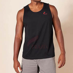 Camiseta sin Mangas de Algodón Personalizada de Alta Calidad para Hombre, Ropa Casual de Verano, Camiseta sin Mangas para Hombre - Product Image 4