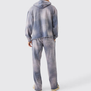 Chándal Extra Grande para Hombre, 100% Algodón, Manga Larga, con Capucha, Precio Bajo - Product Image 3