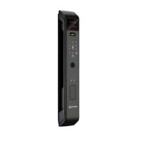 Cerradura Electrónica Inteligente con Cámara, Sistema de Entrada sin Llave con Huella Dactilar, Desbloqueo con Código Digital para Hogar y Oficina