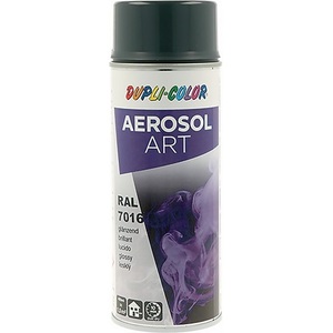 สีสเปรย์อะคริลิค DUPLI-COLOR สีแอนทราไซต์เกรย์เงา RAL 7016 ขนาด 400 มล. แบบกระป๋องสเปรย์ - Product Image 1