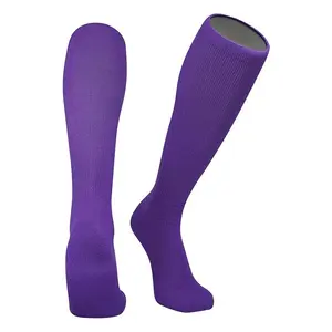 Nouveau sport anti-dérapant chaussettes de football coton Football Grip chaussettes hommes décontracté impression motif tricoté chaussettes de sport