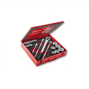 Usag Assorted Sheet Steel <b>Box</b> with 17pcs Hexagonal Sockets - Product Image 2