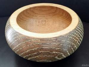 Grand bol à pâte en bois fait à la main parfait et polyvalent pour les salades de fruits Modern Vintage High Quality Rustic Weddings Diwali - Product Image 4