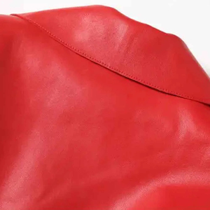 เสื้อเทรนช์โค้ทหนังยาวกระดุมสองแถวสำหรับผู้หญิงมีเข็มขัดคาดเอวกระดุมด้านหน้าสำหรับสำนักงานหรือการเดินทาง - Product Image 4