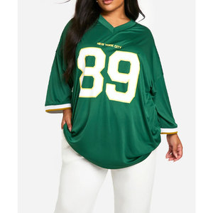 Camisetas de algodón 100% de gran tamaño holgadas informales para mujer Estilo cómodo de verano a precios mayoristas - Product Image 1