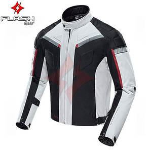 Chaqueta de moto para hombre, chaqueta blindada para motociclista, impermeable, a prueba de viento, equipo de protección de cuerpo completo, armadura CE de verano - Product Image 2