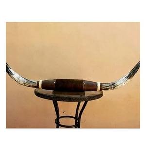 Authentic Handmade Eco-Friendly Animal Ox Horn Wall Hanging Natural Polished Farmhouse Accent - Product Image 4