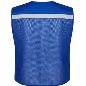 Vente en gros de gilets sans manches personnalisés de haute qualité gilets de travail pour hommes avec gilet pour hommes multi-poches, poche en 5 dimensions - Product Image 3
