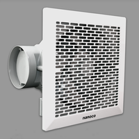 NANOCO 21W Ventilateur de plafond Modèle NCV2020 570 M3/h Volume d'air certifié CE Ventilateur d'extraction pour usage domestique