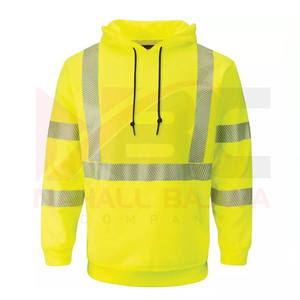 100% Polyester Personnalisé Workwear Réflecteur de sécurité Construction Sweatshirts Polyvalent. - Product Image 1