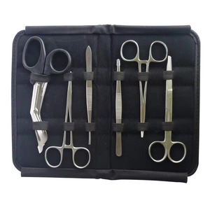 Top Quality Stainless Steel First Aid Surgical Kit 6 Pcs Wholesale price Manufacturers Supplier in sialkot made by shu & company