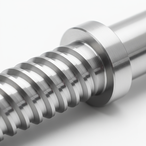 Ejes de tornillo de bola mecanizados <span class=keywords><strong>CNC</strong></span> de alta precisión Acero inoxidable Aluminio 7075 Componentes automotrices Mecanizado <span class=keywords><strong>CNC</strong></span> personalizado - Product Image 2