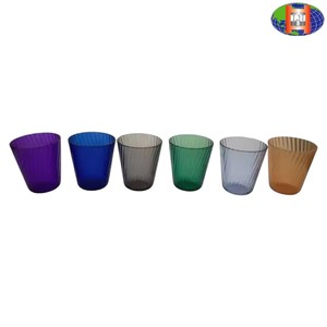 ชุดถ้วยแก้วหลากสีหลากสีสำหรับโอกาส - Product Image 6