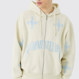 Survêtements à fermeture éclair complète les plus tendances Nouveau design à la mode Ensembles respirants et élégants pour l'hiver avec votre propre logo Zip up - Product Image 4