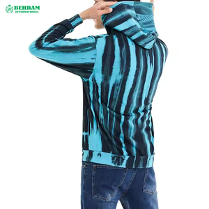 Nouveau style tendance, sweat à capuche unisexe respirant, marque privée, couleur unie, couleur personnalisée, 100% coton molletonné/éponge française, vente chaude - Product Image 3