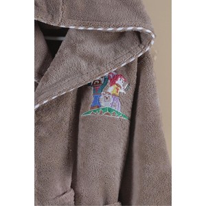 ผ้าเช็ดตัวเด็กปักลายวารอล แบมบู นาคล บอร์โนซูสำหรับเด็ก - Product Image 4