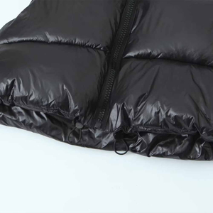 Mujeres Puffer moda Faux cuero grueso cálido acolchado chaleco Vintage sin mangas mujer prendas de vestir exteriores 2026 - Product Image 4