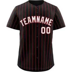Personaliza tu Propia Camiseta de Béisbol con Logotipo, Tejido Transpirable y Elástico, Alta Calidad, 100% Poliéster, Tallas Grandes, Antibacteriana - Product Image 5