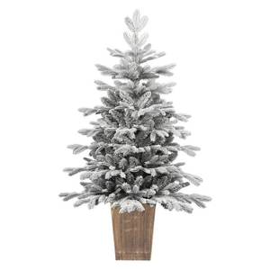 Árbol de Navidad Verde Nevado Amicasa (PVC PE) H120 D72 cm 008644 Código de Producto - Product Image 1