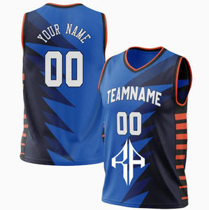 Nuevo diseño de camisetas de baloncesto por sublimación para hombre 100% poliéster Premium de alta calidad logotipo personalizado de ATLANTIC - Product Image 1