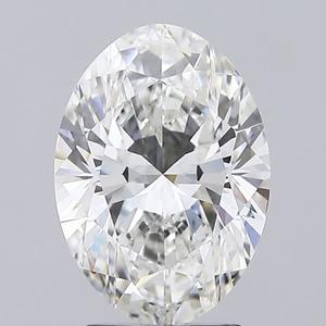 IGI Oval Cut Lab Grown Diamond 3,03 CT Suelto para anillo F Color VS1 Clarity Lab Diamond Ecológico Diamante Suelto para ella - Product Image 1