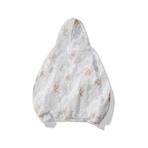 Sweat à capuche unisexe surdimensionné vintage pour hommes et femmes, 100 % coton biologique, polaire, coupe-vent, respirant, impression numérique - Product Image 3