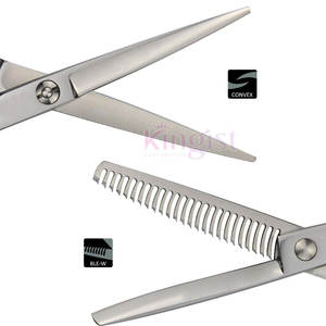 Tijeras para el pelo de acero inoxidable de belleza profesional al por mayor maquinilla de afeitar de calidad con punta de hoja afilada recién llegado - Product Image 4