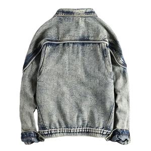 Vente en gros de nouvelles vestes élégantes en denim 100% coton pour hommes, vêtements décontractés de haute qualité à bas prix - Product Image 3