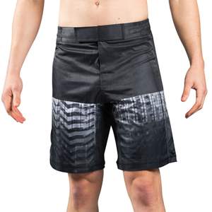 Pantalones Cortos de Lucha MMA y BJJ Unisex de Primera Calidad, Impresión Personalizada en la Parte Delantera, Tejido Ligero y Transpirable de Algodón/Poliéster - Product Image 1