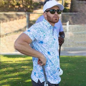 2025 nouveaux vêtements de Golf lait soie hommes Polo écologique Sublimation imprimé motif personnalisé logo chemises de Golf Polo Designs - Product Image 6
