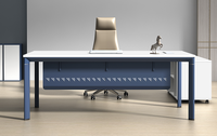 Cadres de table en métal pour table de bureau, mobilier de bureau en acier fonte commercial