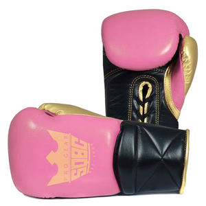 Gants de boxe professionnels d'entraînement de combat en gros avec conception personnalisée en cuir de vachette original accepter Logo OEM privé - Product Image 4
