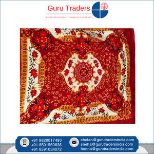 Alta calidad duradera personalizada 100% poliéster estilo americano/europeo plegable cama individual mantas florales al mejor precio - Product Image 5