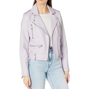 Chaqueta de Cuero Acolchada para Mujer de Diseño, Estilo Lujoso, Relleno de Algodón Teñido, Impermeable, Corte Ajustado, Ropa de Calle de Moda - Product Image 1