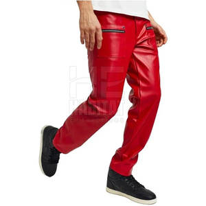 Pantalones de Cuero para Hombre de Alta Calidad, Duraderos, Cómodos, Elegantes y Suaves, de Cuero Genuino - Product Image 3