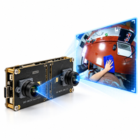 Caméra stéréo USB 3.0 Sinoseen Global Shutter avec IMU 6 axes pour l'entraînement des robots et la collecte de données IA