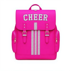 Custom Team Logo OEM Cheerleader School <b>Bags</b> Waterproof Portable Cheerleading <b>Sparkle</b> Backpack Girls Glitter practice <b>Bags</b> - Product Image 5