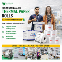 Rollos de Papel Térmico Evergreen Pos de 80 mm x 80 Metros, 80x70 mm, 70 g/m², Libres de BPA, Precio al por Mayor