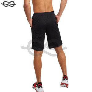 Logo personnalisé vierge de qualité supérieure Polyester Gym Mesh Sports Athletic Running Shorts pour hommes Léger Respirant Fitness Basketball - Product Image 2