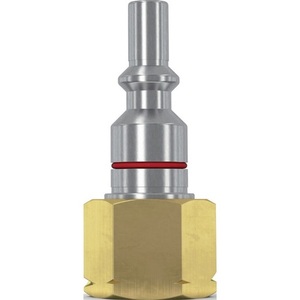 Suministros para Soldadura y Soldadura en Hilo: Acoplamiento de Manguera de Gas Combustible WITT SK 100-1 G 3/8 LH MG Pin - Product Image 1