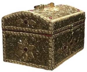 Caja de almacenamiento de joyería hecha a mano, 4 estantes de diseño único de alta calidad, a bajo precio con descuento - Product Image 4