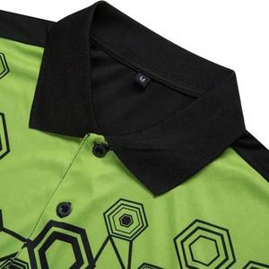 เสื้อโปโลผู้ชายไซส์ใหญ่พิมพ์ลายแบบซับลิเมชั่น ขายส่ง รับผลิตตามแบบ สไตล์ไฮสตรีท ผ้าฝ้าย เสื้อโปโลผู้ชายไซส์พลัส - Product Image 5