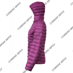 Puffer a prueba de viento otoño e invierno nuevas chaquetas de moda para mujer Casual cremallera abajo Crop alta calidad gruesa moda mujeres - Product Image 5