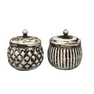 Ensemble de petites bougies de poche, récipient avec couvercle, Texture diamant de haute qualité, pour la fabrication de bougies - Product Image 1