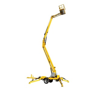 Chariot élévateur robuste à flèche télescopique de 60 pieds, 4 roues motrices avec pneus tout-terrain et capacité de charge maximale de la plateforme de 250 kg - Product Image 6