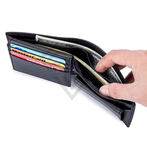 Nouvelle arrivée 2025 portefeuille intelligent multifonctionnel nouveau Design luxe Top qualité hommes portefeuille en cuir véritable Service OEM - Product Image 2