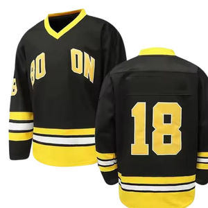 Maillot de hockey sur glace de haute qualité, uniforme cousu, respirant, léger, durable, vêtements de sport athlétiques, maillot confortable - Product Image 4